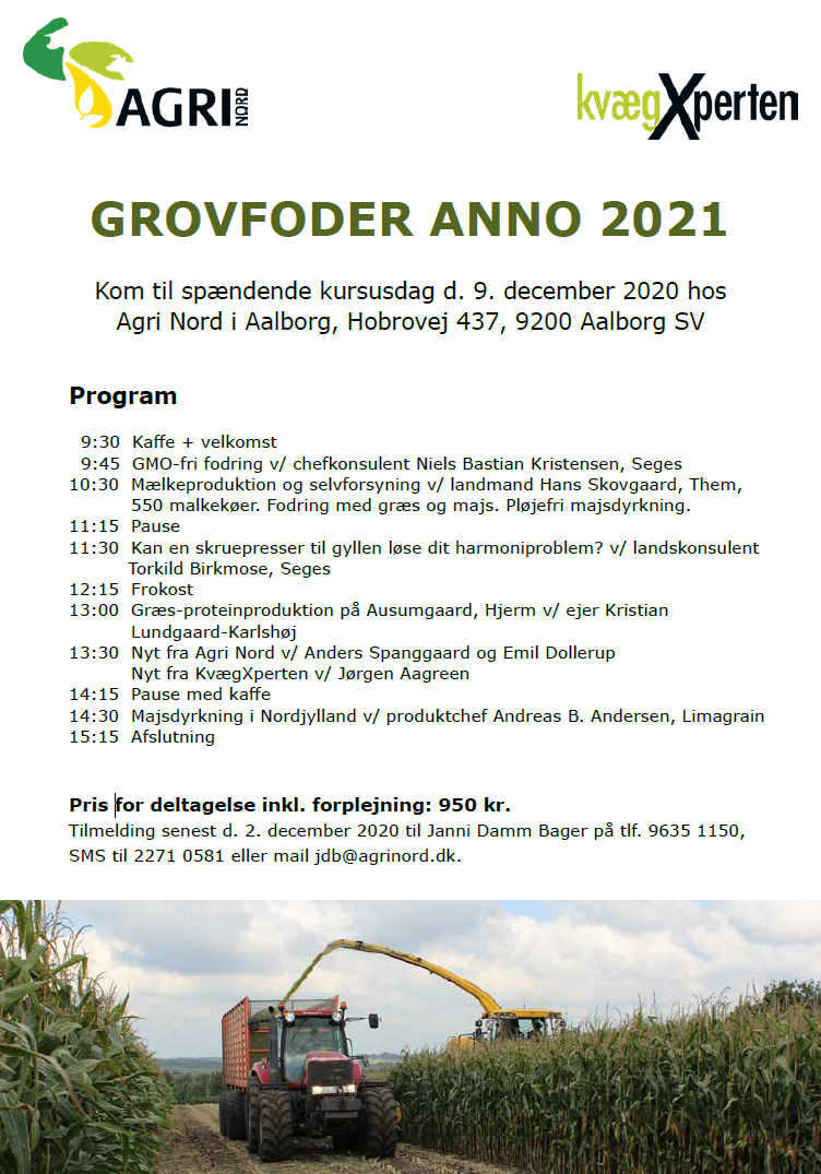 Grovfoder KvægXperten Landbo Limfjord